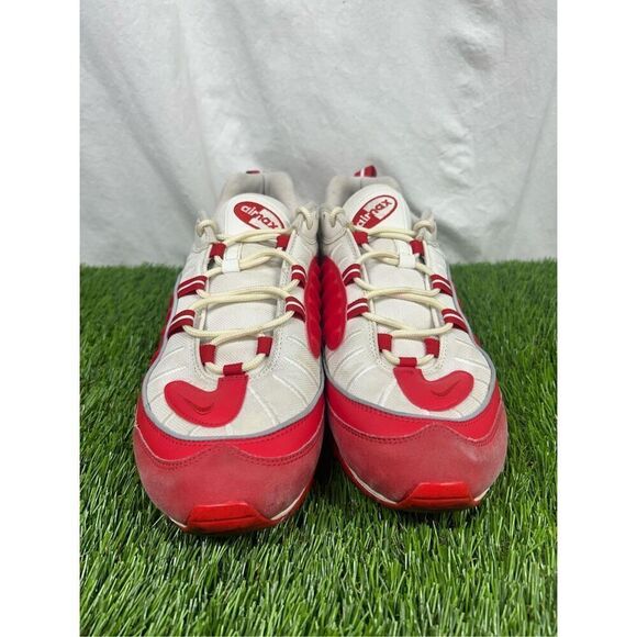 Size 13 - Nike Air Max 98 Men's University Red / White 640744-602 - Picture 2 of 8